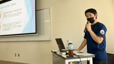 聖徳学園羽島キャンパスにて米谷管理者が看護学生に講義をしました！